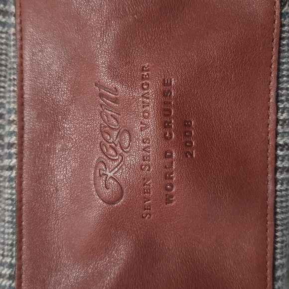 Regent Seven seas hounds tooth pattern voyager tote bag - Picture 5 of 12